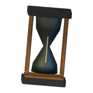 Glass Hourglass