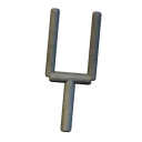 Silver Tuning Fork