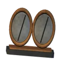 Split Twin Mirror